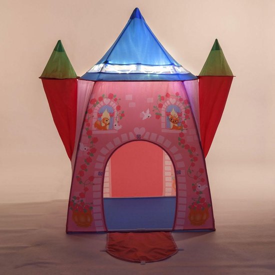 Thumbnail van een extra afbeelding van het spel Pop it Up Prinsessen speeltent met LED licht
