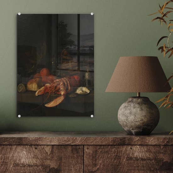 Still life - Peinture de Jan Davidsz de Heem Plexiglass 30x40 cm - small - Tirage photo sur Glas (décoration murale en plexiglas)