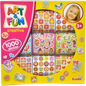 Art & Fun Stickerset, 1000st.