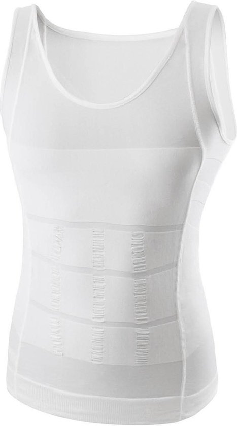 Figuurcorrigerend onderhemd - Heren Wit