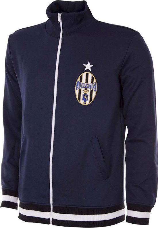 COPA - Juventus FC 1971 - 72 Retro Voetbal Jack - XS - Blauw