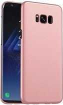 Ultra thin Samsung S8 case + gratis glazen Screenprotector - roze