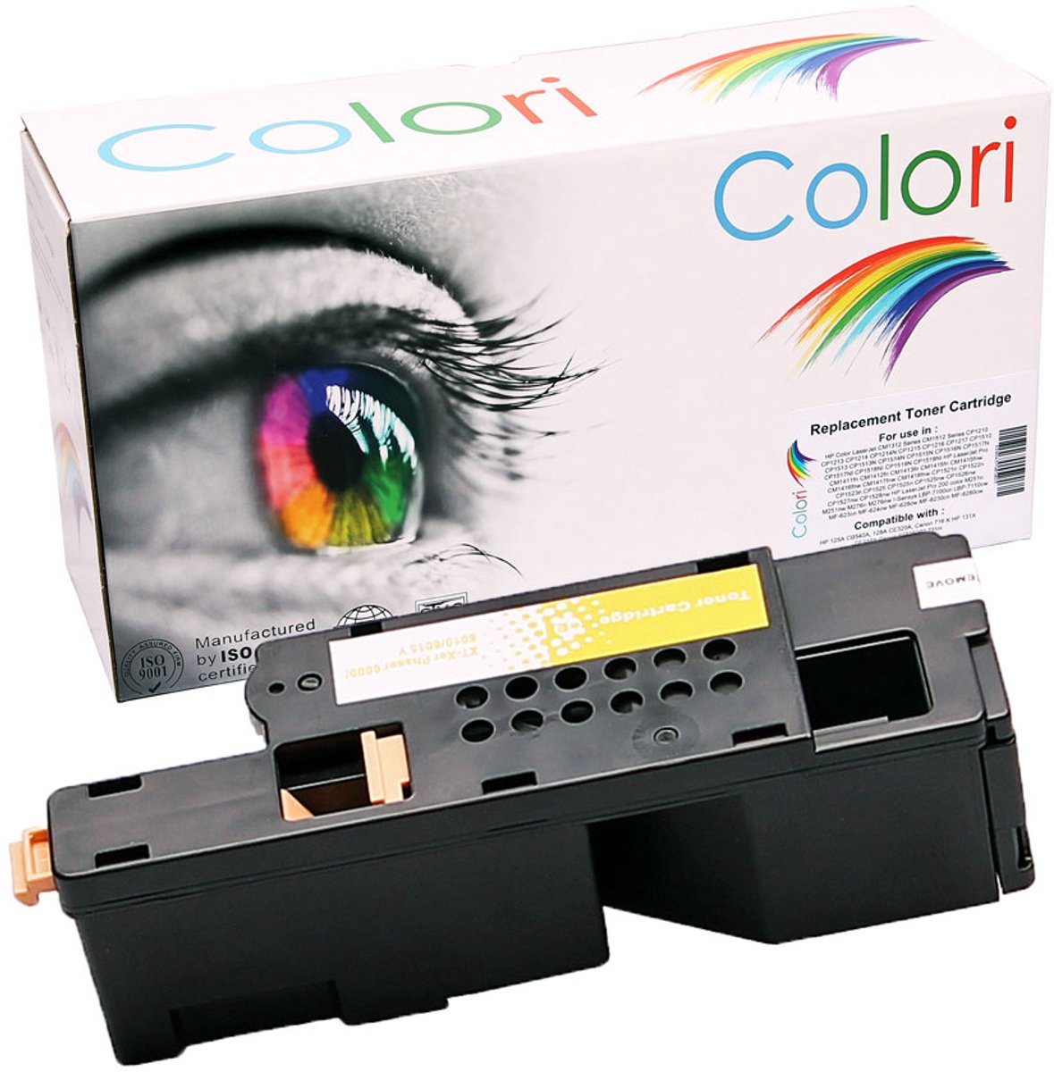 Colori huismerk toner geschikt voor Dell 593-11131 geel voor Dell C1660 C1660w C1660wn C 1660 w wn C1660 w wn