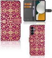 Telefoonhoesje met foto Geschikt voor Samsung Galaxy A34 Bookcase Cadeautips Barok Pink