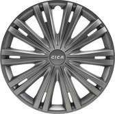 Autostyle Wieldoppen Giga 13 Inch Abs Gunmetal Set Van 4