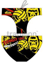 TURBO Jungle Laws Zwemslip Heren - Black / Yellow - XL