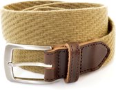 Riemen & Co Herenriem Jeans 1844 - Beige - 85 cm