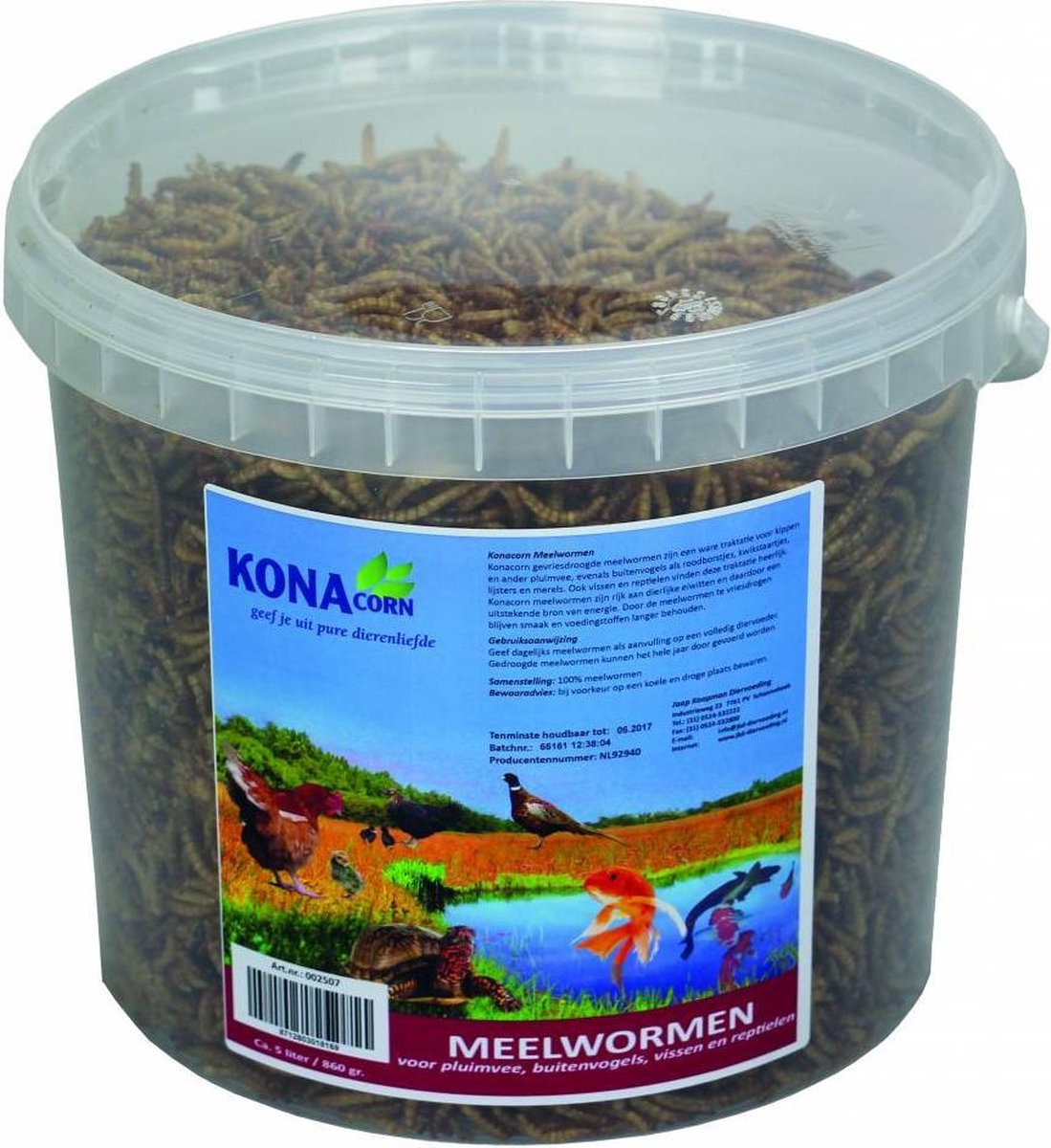 Konacorn Meelwormen 5 L - Konacorn