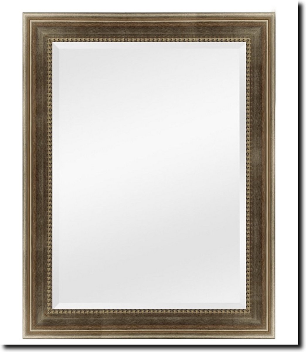 Spiegel Nino Antiekzilver Buitenmaat 91x116cm