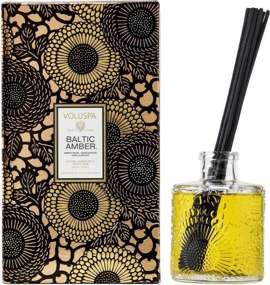 Voluspa Geurstokjes Japonica Collection Baltic Amber Home Ambience