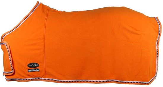 Pagony Pro Showfleece Deken - Paardendeken - Maat: 205 - Oranje - Fleece Pagony Pro Showfleece Deken - Paardendeken - Maat: 205 - Oranje - Fleece