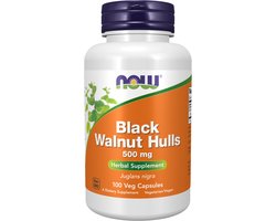 Zwarte Walnoot Schil 500 mg (100 capsules)