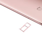 Huawei Maimang 5 SIM-kaartvak & SIM / Micro SD-kaarthouder (rose goud)