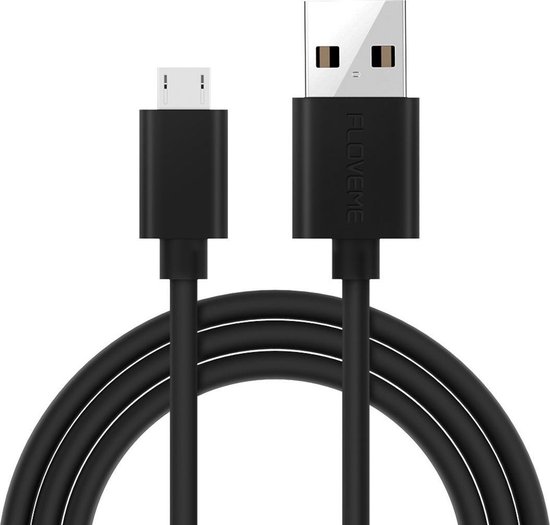 Foto: Floveme 1 5a 2m pvc aluminium hoofd usb naar micro usb data sync oplaadkabel voor galaxy htc google lg sony huawei xiaomi lenovo en andere smartphones zwart 