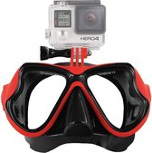 Watersport Duikuitrusting Duikbril Zwembril voor GoPro NIEUW HERO / HERO6 / 5/5 Sessie / 4 Sessie / 4/3 + / 3/2/1, Xiaoyi en andere actiecamera's (rood)