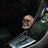 Universal Skull Head Shape Handmatige of automatische pookknop Fit voor alle auto's