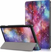 Lenovo Tab M10 hoes - Tri-Fold Book Case (TB-X605 & TB-X505) - Galaxy