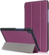 Lenovo Tab 4 8.0 Plus hoes - Tri-Fold Book Case - Paars