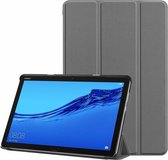 Huawei MediaPad M5 Lite 10.1  Tri-fold Book Case - Grijs