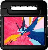 Tablet hoes voor Apple iPad Air 5 10.9 (2020/2022) - Kinderhoes met handvat - Schokbestendige Kids cover - Zwart