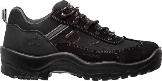 Grisport Torino Low Unisex Wandelschoenen - Black