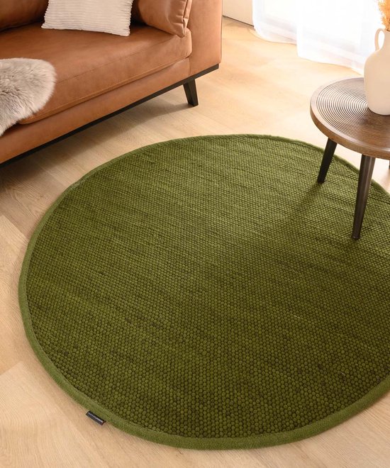 Paco Home Kunstbont dierenvacht imitatie zitkussen hartvormig rond versch. vormen, zwart, Maat:30 cm Rund