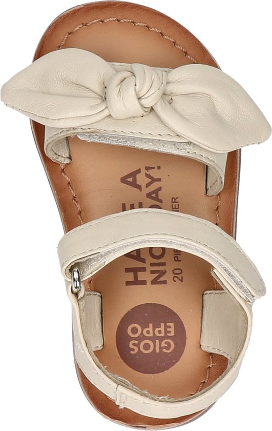 Gioseppo meisjes sandaal - Off White - Maat 20 | bol.com