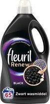 Fleuril Renew & Repair Black & Fiber Wasmiddel - Donkere Was - Grootformaat - 65 wasbeurten
