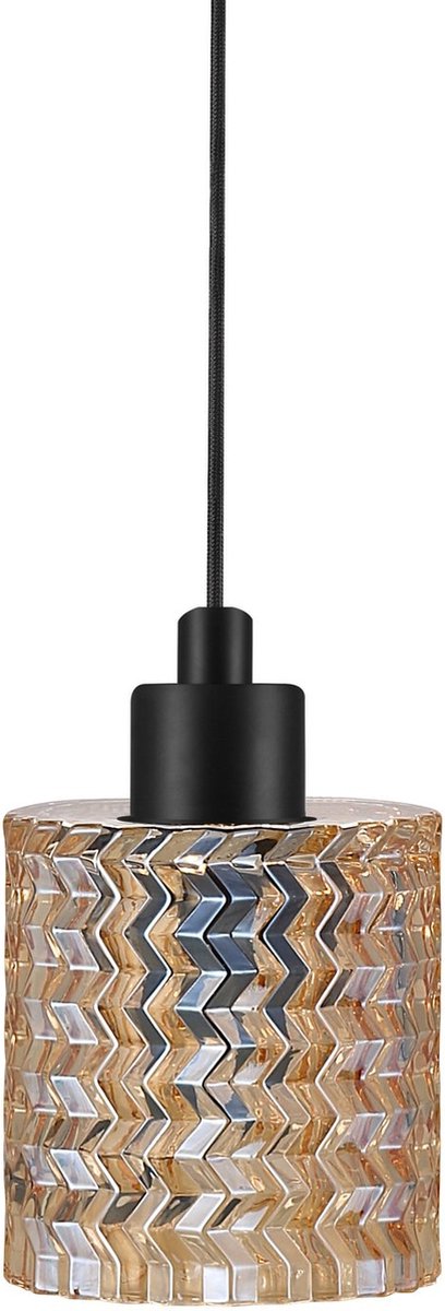 Bol.com Nordlux Hollywood-hanglamp-E27-amber glas aanbieding