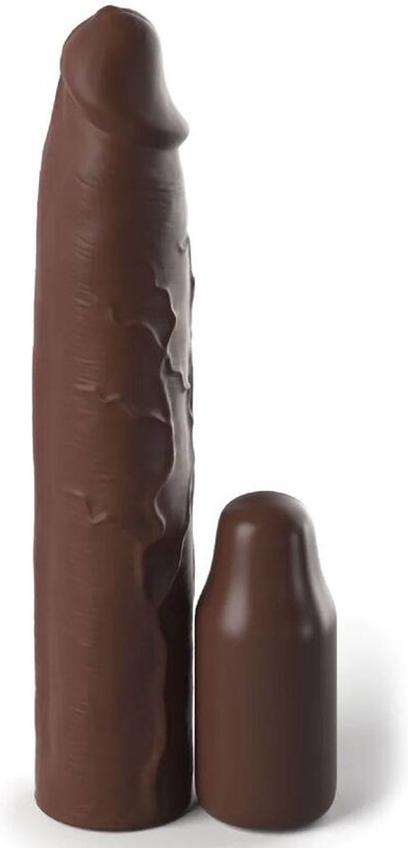 PIPEDREAMS | Pipedreams Sleeve 22,86 Cm + 7,62 Cm Plug Brown