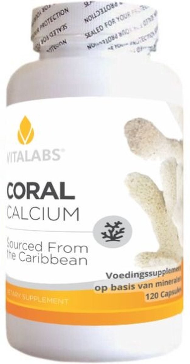 Goedkoopste VitaTabs Koraal Calcium 1000 mg - 120 capsules - Mineralen - Voedingssupplementen