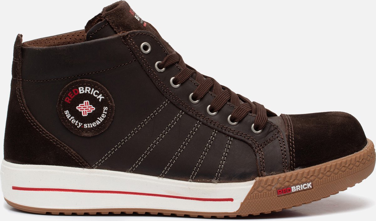 Redbrick Smaragd Werkschoenen - Hoog model - S3 - Maat 41 - Bruin