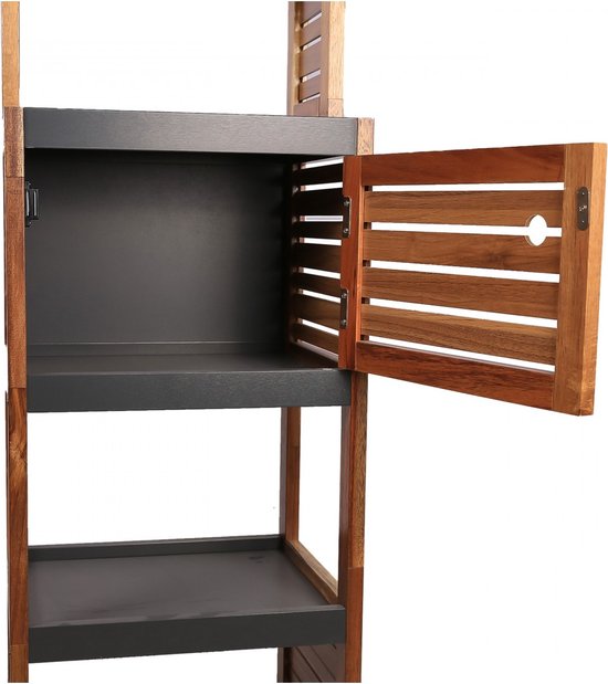 Armoire polyvalente, 40 cm de largeur et 180 cm de hauteur avec quatre – Berlin