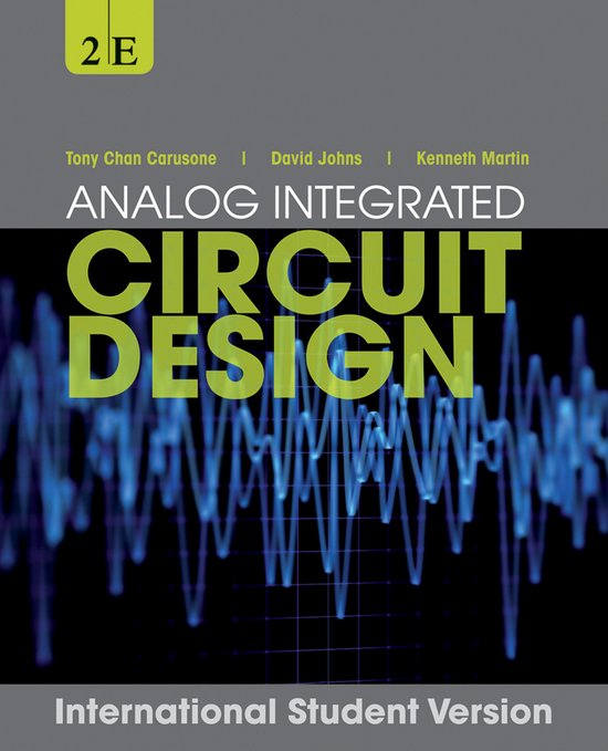 Analog Integrated Circuit Design - cover