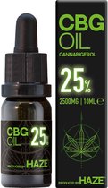 HaZe 25% CBG (Cannabigerol) Olie (10ml)