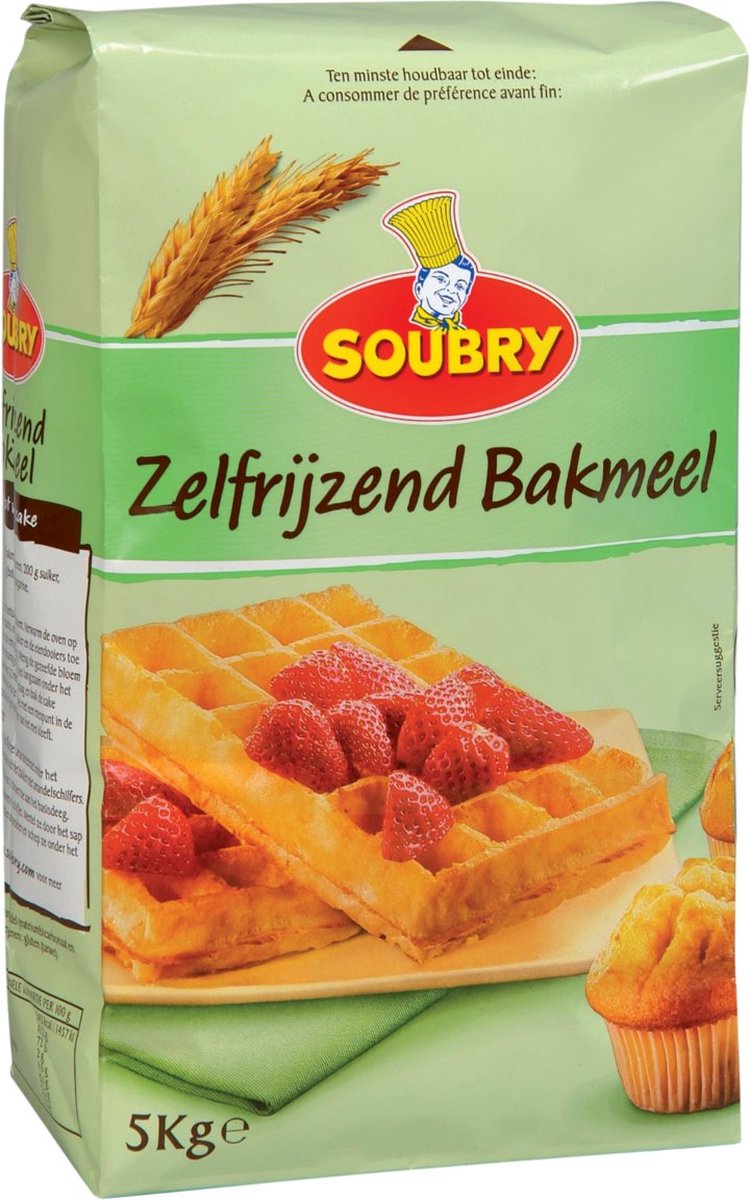 Soubry Zelfrijzend bakmeel - Pak 5 KG