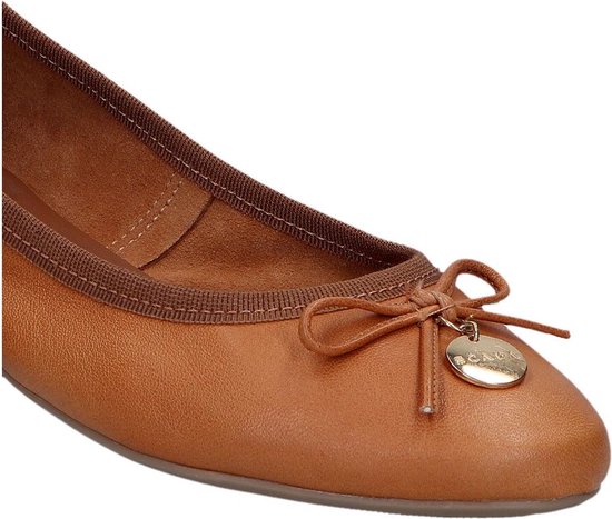 Scapa Dames Ballerina Cognac COGNAC 36