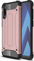 Samsung Galaxy A50 Hoesje Shock Proof Hybride Back Cover Roze