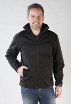 Softshell herenjas zwart maat XXL