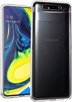 Transparant Samsung Galaxy A80 Hoesje Dun TPU