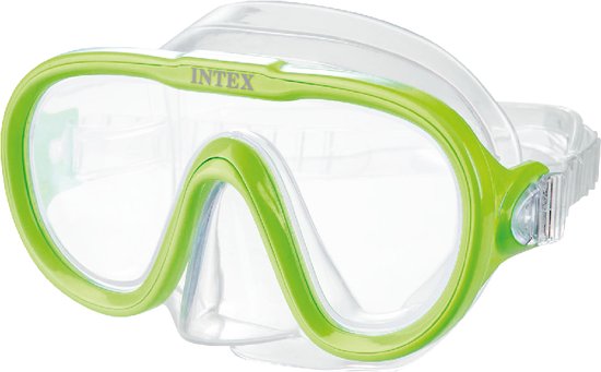 Lunettes de plongée pour enfants Intex Sea Scan - Jaune