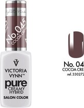 VICTORIA VYNN™ Gel Nagellak - Gel Polish - Pure Creamy Hybrid  - 8 ml - Cocoa Creme  - 045