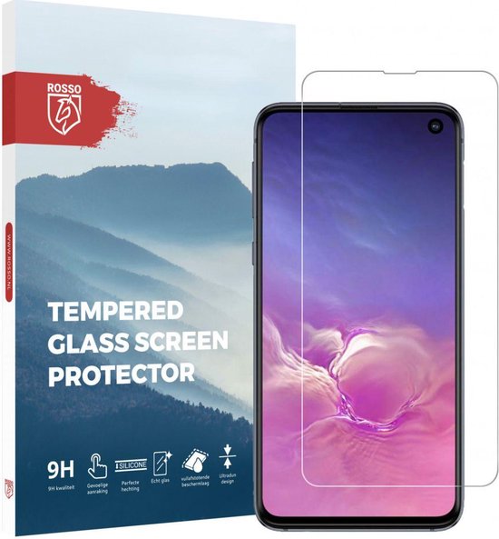 intern Ondraaglijk Bewusteloos Rosso Samsung Galaxy S10E 9H Tempered Glass Screen Protector | bol.com