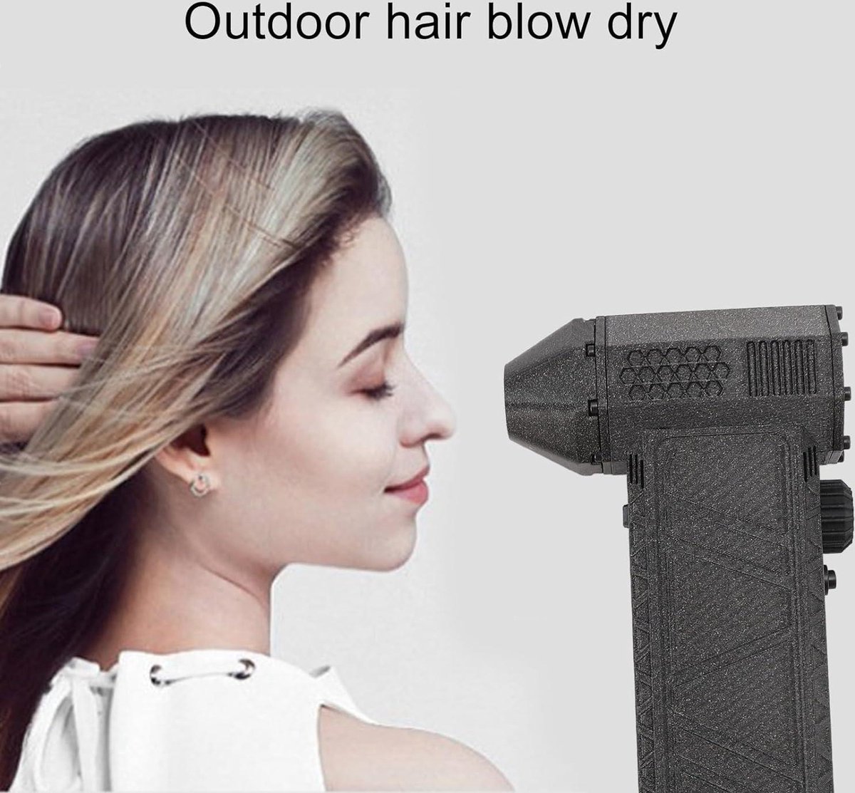 Draagbare Jet Fan Dry Mini Blower 300.000 RPM - Turbojetblazer Met Snel Opladen Voor Auto Schoonmaken En Kamperen