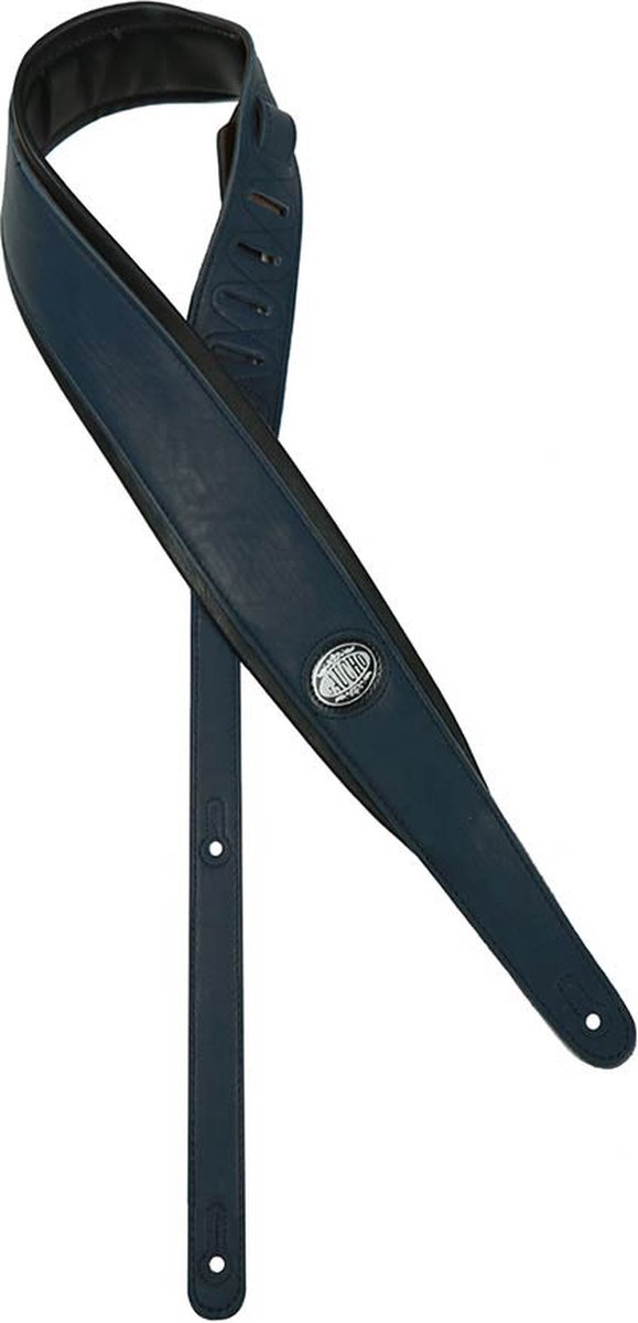 Gitaarband - Gaucho GST-314-BU - Padded Series - Blauw/Zwart