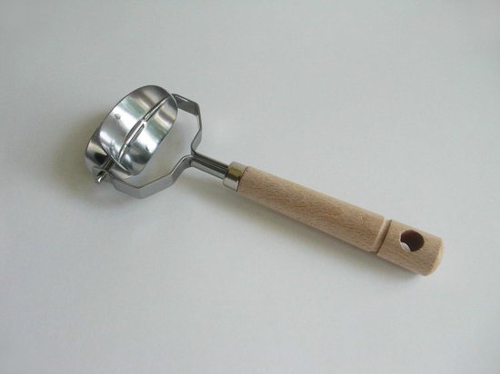 Ronde Ravioli Pasta-Stempel Cutter Roller - 5.3cm Gladde Rand (Ovaal) van Merkloos — afbeelding 3