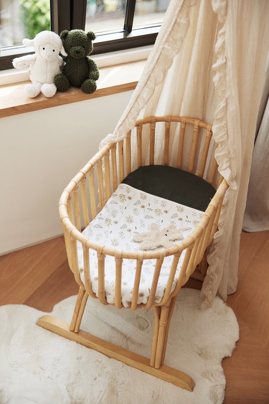 Jollein Sluier Vintage 155cm Ruffle Nougat — afbeelding 4
