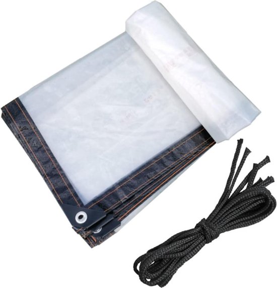 Waterdicht transparant dekzeil - PVC doorzichtige zeilgordijnen met