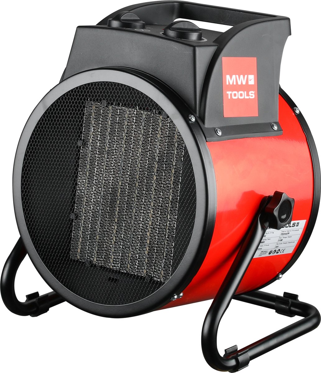 Bol.com Elektrisch verwarmingstoestel 5 kW 3x400V PTC weerstand MW Tools WEL05C aanbieding