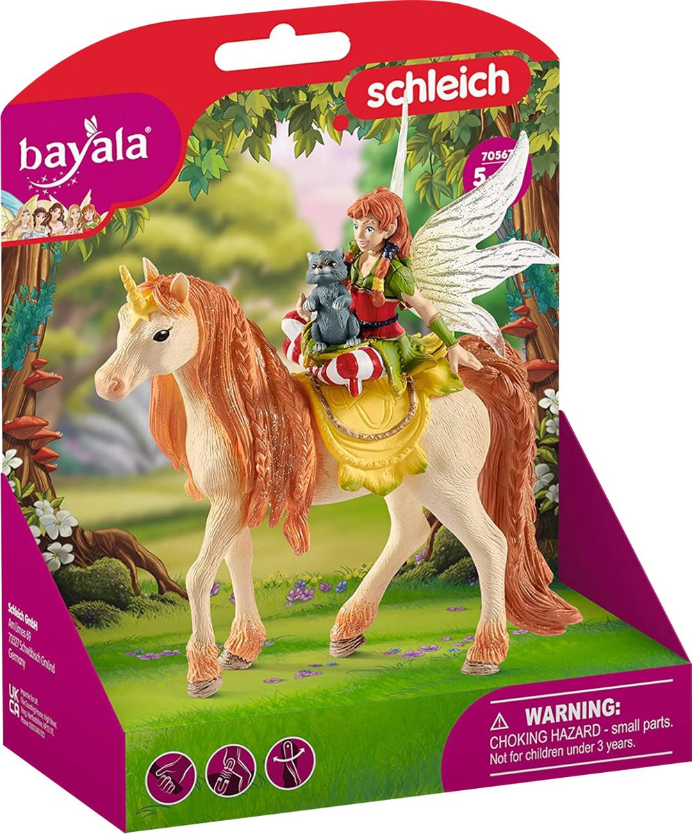 schleich BAYALA - Marween met glittereenhoorn - Speelfiguur - Kinderspeelgoed voor Jongens en Meisjes - 5 tot 12 jaar - 70567 — afbeelding 4
